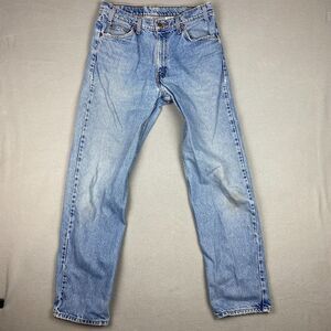 Vintage Orange Tab Levi's 550 Mens W34xL34 Relaxed Fit Jeans 100% Cotton Denim